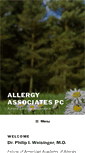 Mobile Screenshot of allergyassociatespc.com